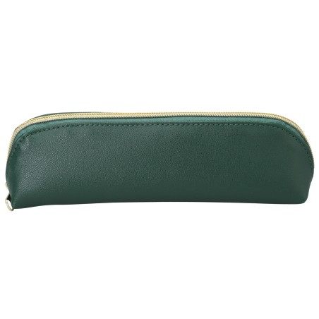 CRP - Oval Pencil Case 1 Zip Green