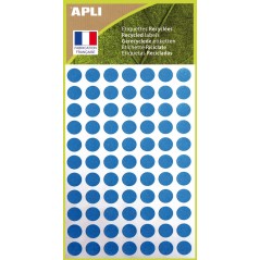 APLI - Recycled Round Adhesive Blue Ø8mm