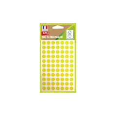 APLI - Recycled Round Adhesive Yellow Ø8mm