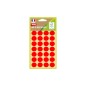 APLI - Recycled Round Adhesive Red Ø15mm