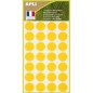 APLI - Recycled Round Adhesive Yellow Ø15mm