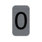 EXA - Adhesive Sign Aluminium Effect Number: 0
