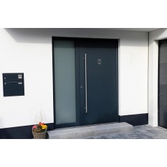 EXA - Adhesive Sign Aluminium Effect Number: 6