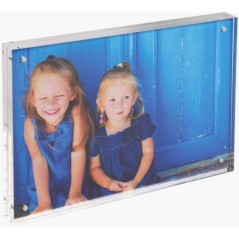 EXA - Stand-Up Sign,Photo Holder Acrylic Magneted A6 150x105x20mm