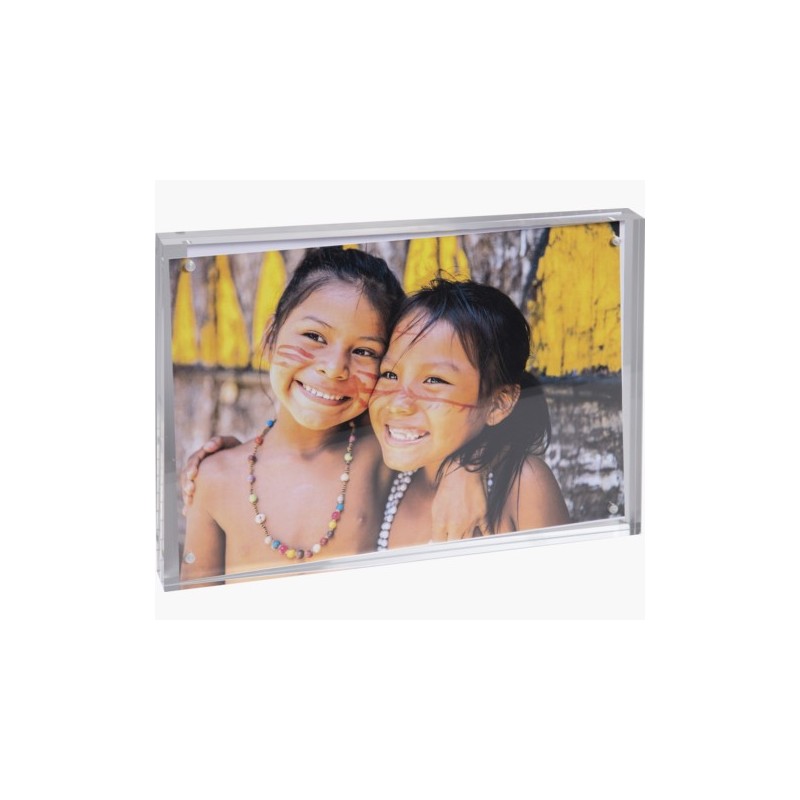 EXA - Stand-Up Sign,Photo Holder Acrylic Magneted A5 210x150x20mm