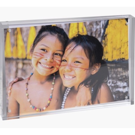EXA - Stand-Up Sign,Photo Holder Acrylic Magneted A5 210x150x20mm