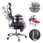 MTI - Leg Rest Black Adaptable Ergohuman Chair