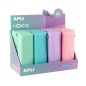 APLI - Nordik Pencil Case Silicone Pastel Triangle