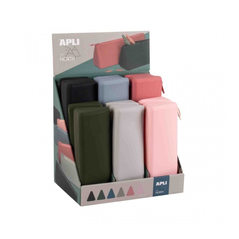 APLI - Up-North Triangle Pencil case Pastel