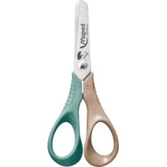 Maped - Scissors Recycled 12cm Left "Smiling Planet"