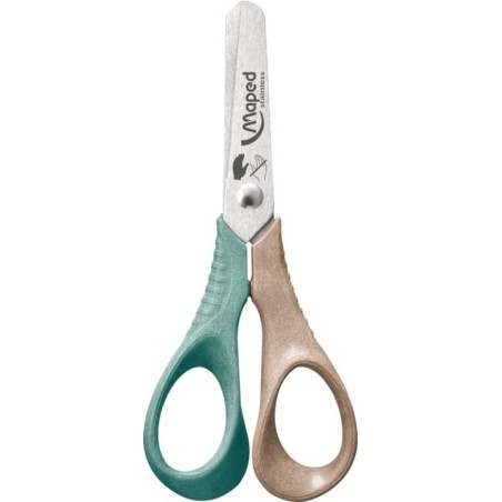 Maped - Scissors Recycled 12cm Left "Smiling Planet"