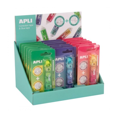 duo correction tape & glue apli