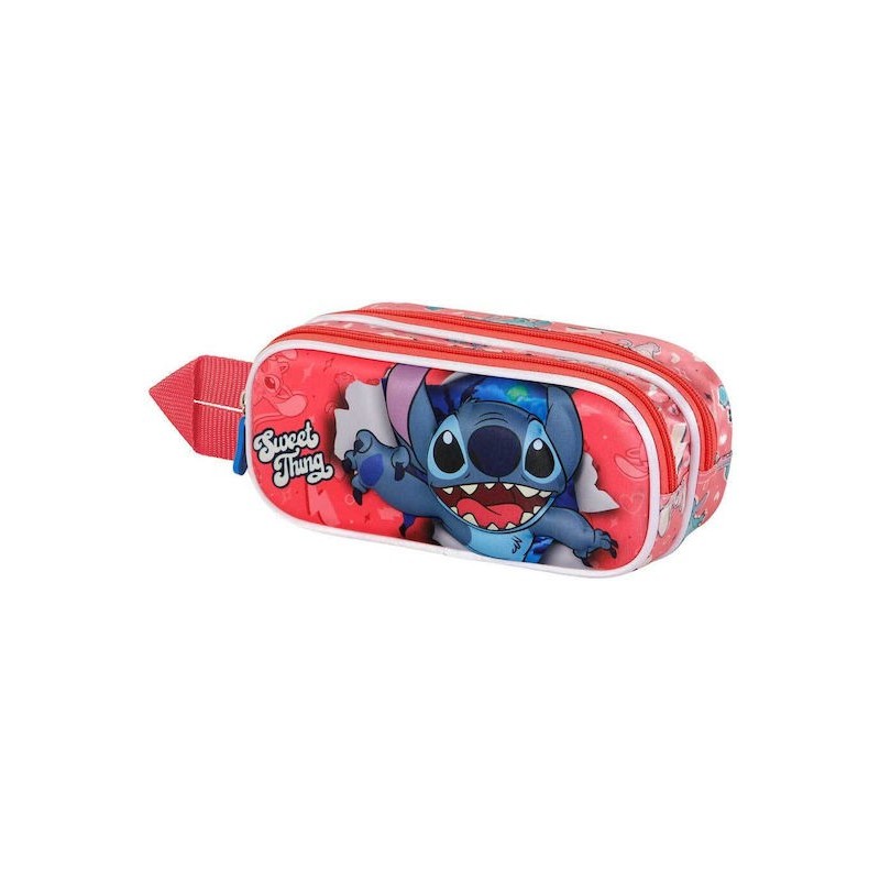KTM - Pencil Case 3D LILO & STITCH 2 Zip