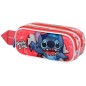 KTM - Pencil Case 3D LILO & STITCH 2 Zip