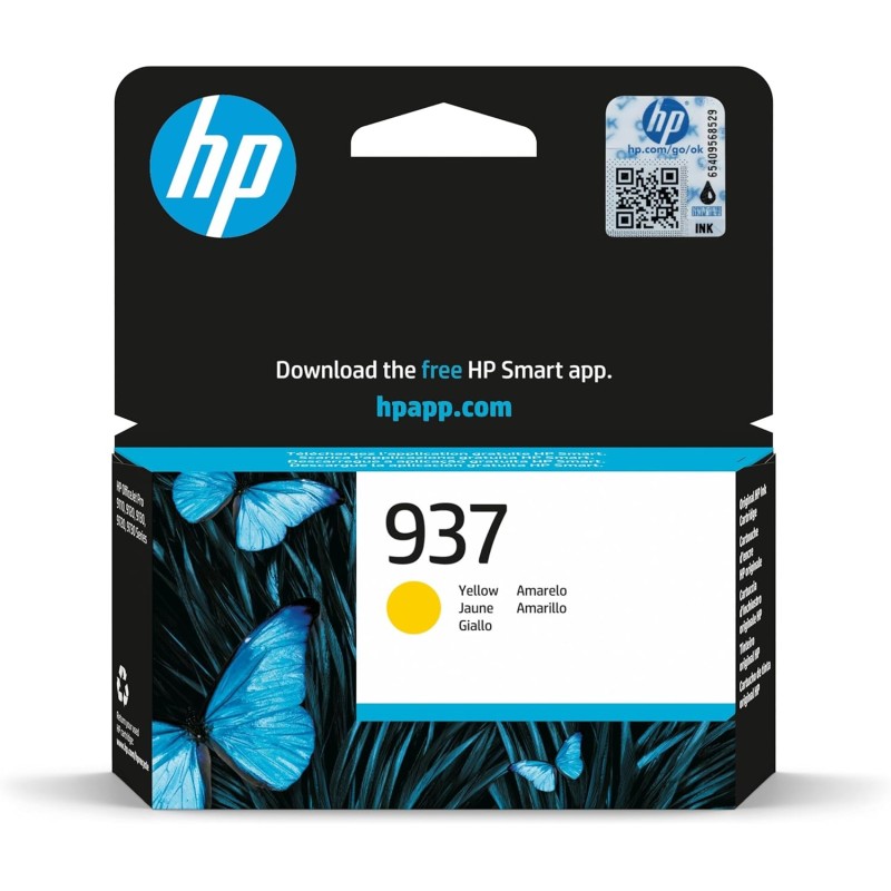 HP 937 YELLOW INK CARTRIDGE