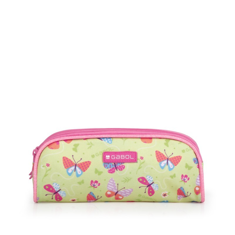 GBL - Pencil Case 2 Zip BOUQUET