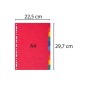 Exa - Dividers 10 Parts Cardboard
