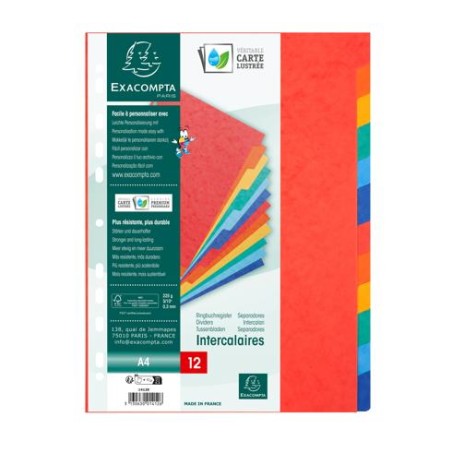 exacompta dividers x12