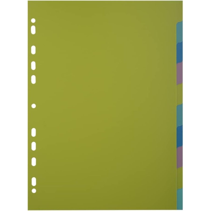 Exa - Dividers 10 Parts Plastic Recycled Exa - Dividers 10 Parts Plastic Recycled