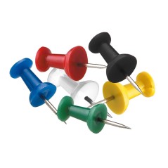JPC CREATIONS - Push pins, assorted colours