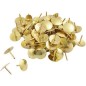 WDY - Push Pins Brass-Plated Gold x100