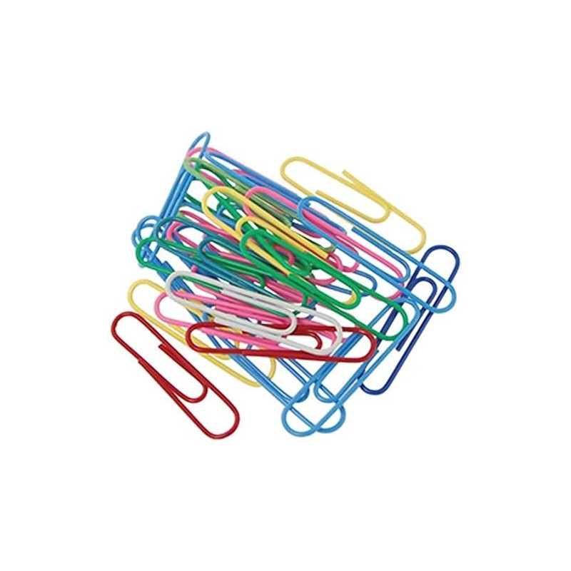 WDY - Paperclips 25mm Assorted color x100