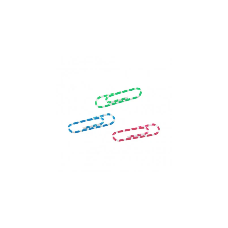 WDY - Paperclips 25mm BICOLOR x80