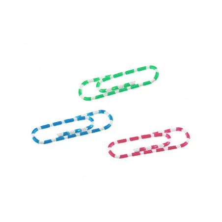 WDY - Paperclips 25mm BICOLOR x80