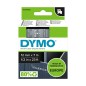 DYMO - Labelling Tape White on Clear 12mm
