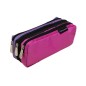 EXA - Pencil Case COLOR 3 ZIip Pink or Blue