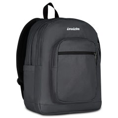 INVICTA - Backpack JELEK Iron Gate Grey 2 Comp-