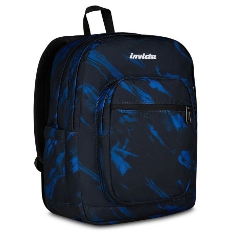INVICTA - Backpack JELEK Rippling Waves Blue 2 Comp-