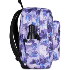 INVICTA - Backpack JELEK Lily Flowers Lilac 2 Comp-