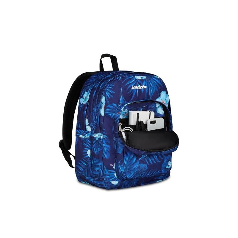 INVICTA - Backpack JELEK Tropical Blue 2 Comp-