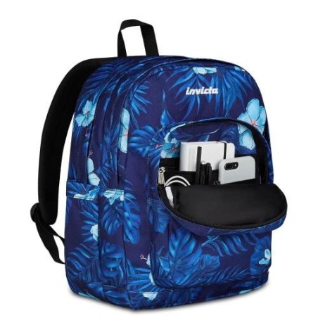 INVICTA - Backpack JELEK Tropical Blue 2 Comp-