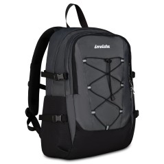 INVICTA - Backpack ACT PLUS Iron Gate Grey 2 Comp-
