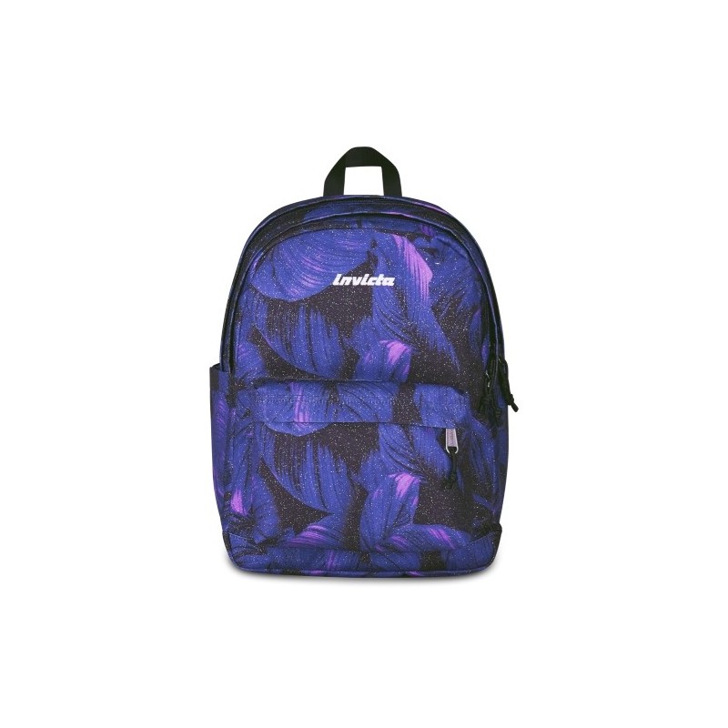 INVICTA - Backpack LAB Shine Purple Leaves 2 Comp