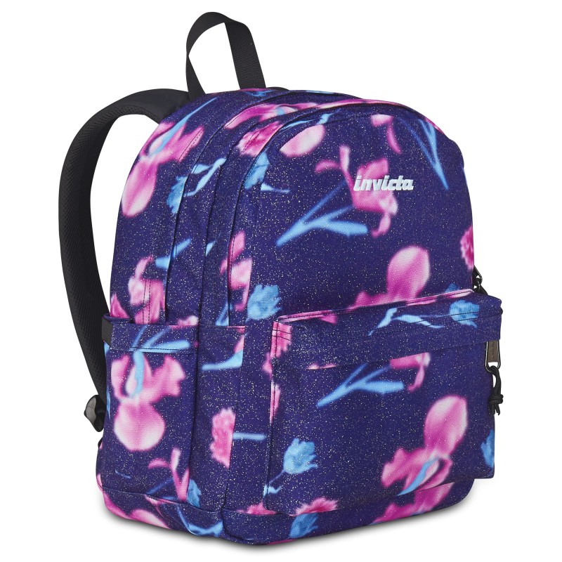 INVICTA - Backpack LAB Shine Tender Flowers Pink 2 Comp