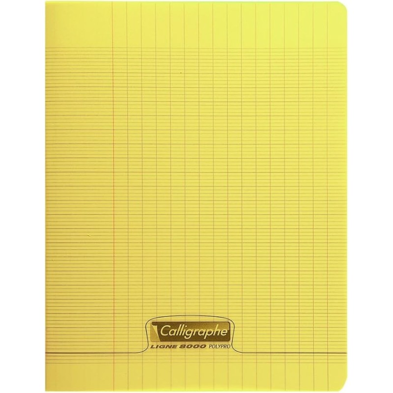CFR - Copybook Seyes 17x22 Yellow 96pgs