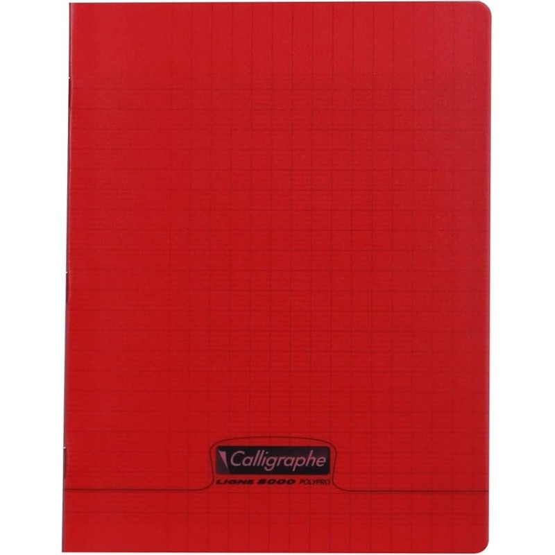 CFR - Copybook Seyes 24x32 Red 96pgs
