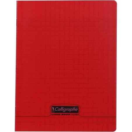 CFR - Copybook Seyes 24x32 Red 96pgs