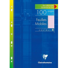 CFR - A4 Single Sheet Perforated SeyesPink x50