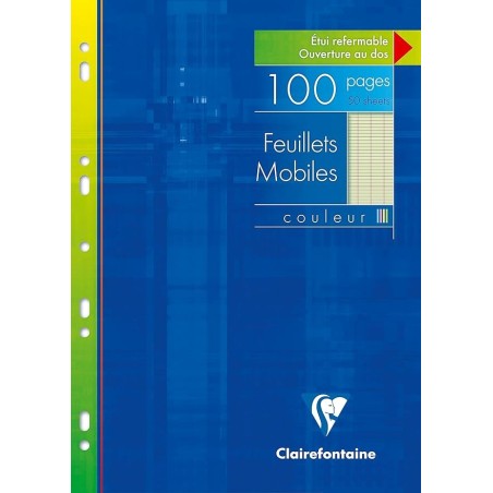 CFR - A4 Single Sheet Perforated Seyes Green x50