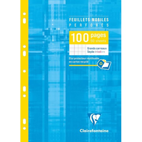 CFR - A4 Single Sheet Perforated Seyes White x50