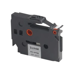 Uprint - Compatible Labelling Tape Black On White 9mm