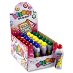 Bingo Markers Assorted Colors