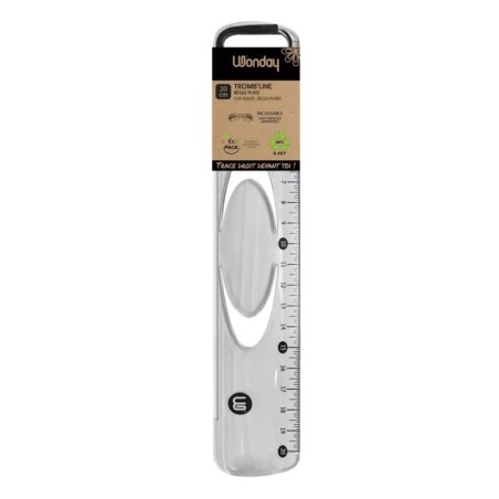 WDY - Ruler 20cm TROMB'LINE Recycled