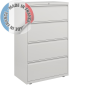 FILING DRAWER CABINET WHITE - 4 DRAWERS - BISLEY (Available within 15 days)