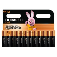 DURACELL PLUS POWER BOOST AA PACK 12