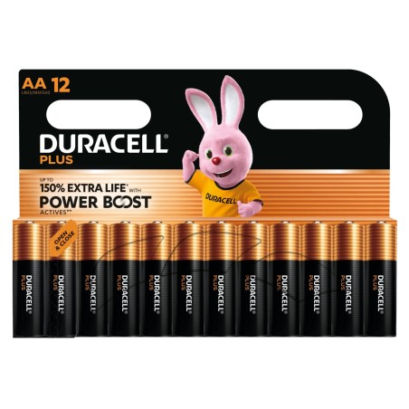 DURACELL PLUS POWER BOOST AA PACK 12